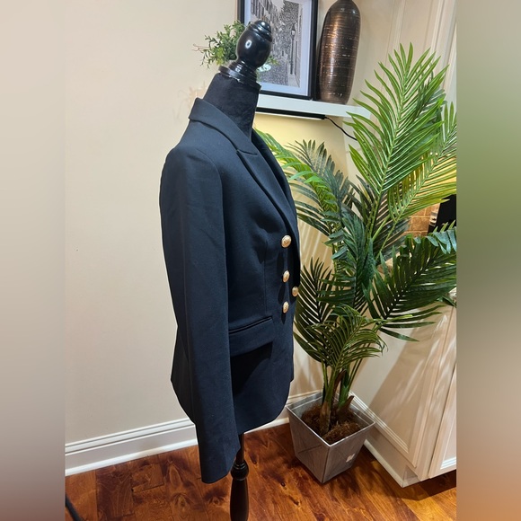 Express Scuba Captain's Double Breasted Black Blazer 10 - Picture 6 of 9